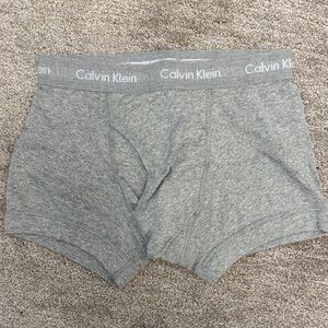 Calvin Klein Heather Gray Boxer Briefs